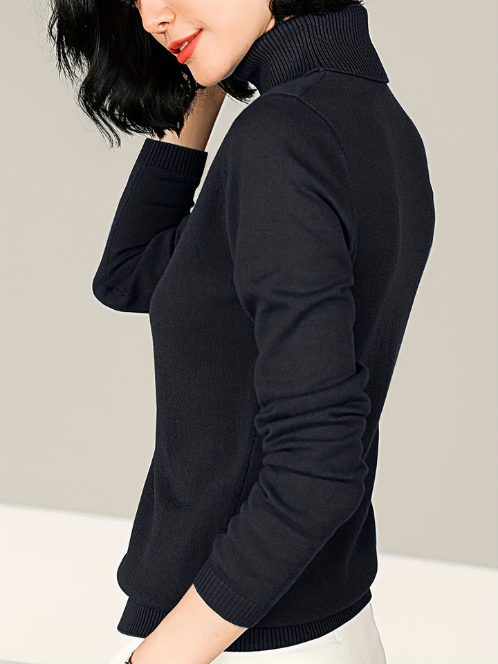 Lorraine | Cozy High-Neck Sweater