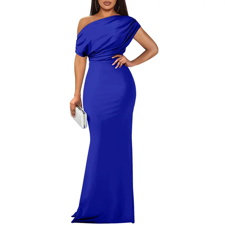 Rose | Elegant Off Shoulder Evening Dress