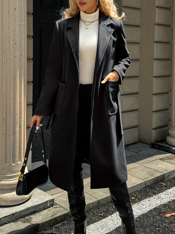Loretta | Belted Longline Coat