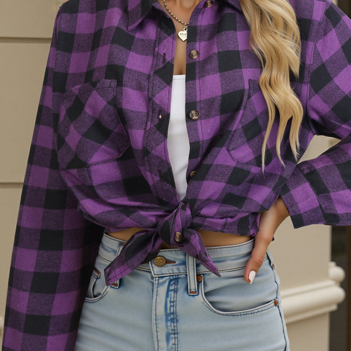 Autumn | Relaxed Checked Button-Up Shirt