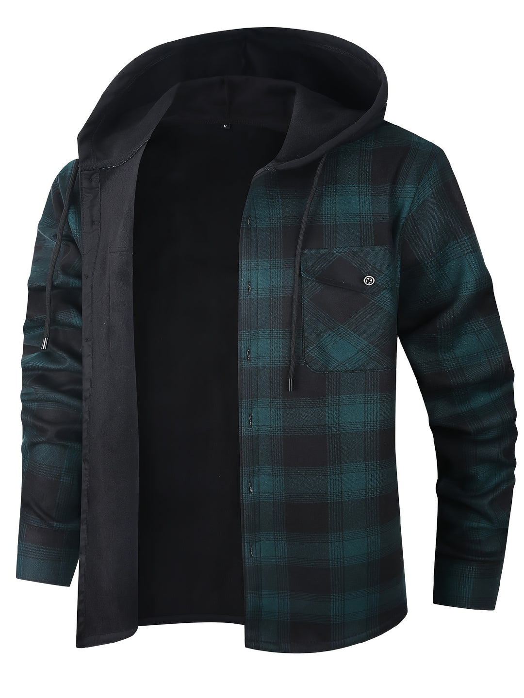 Clayton | Hooded Plaid Overshirt