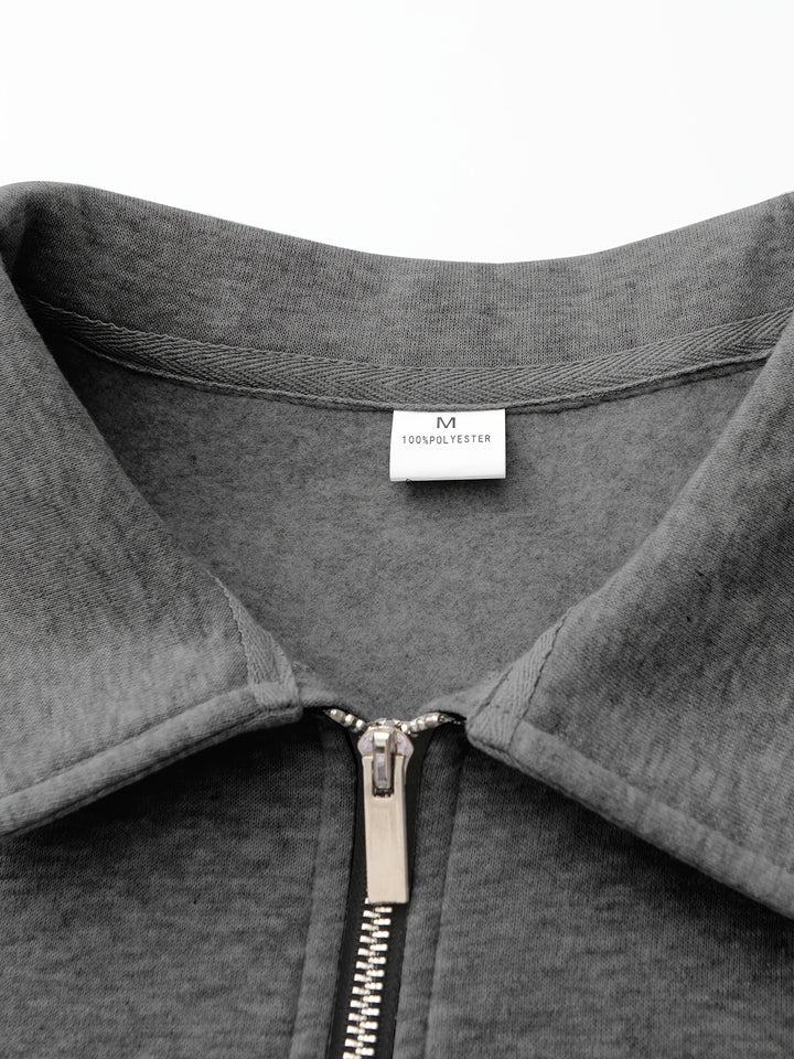 Donovan | Half-Zip Stand-Collar Pullover