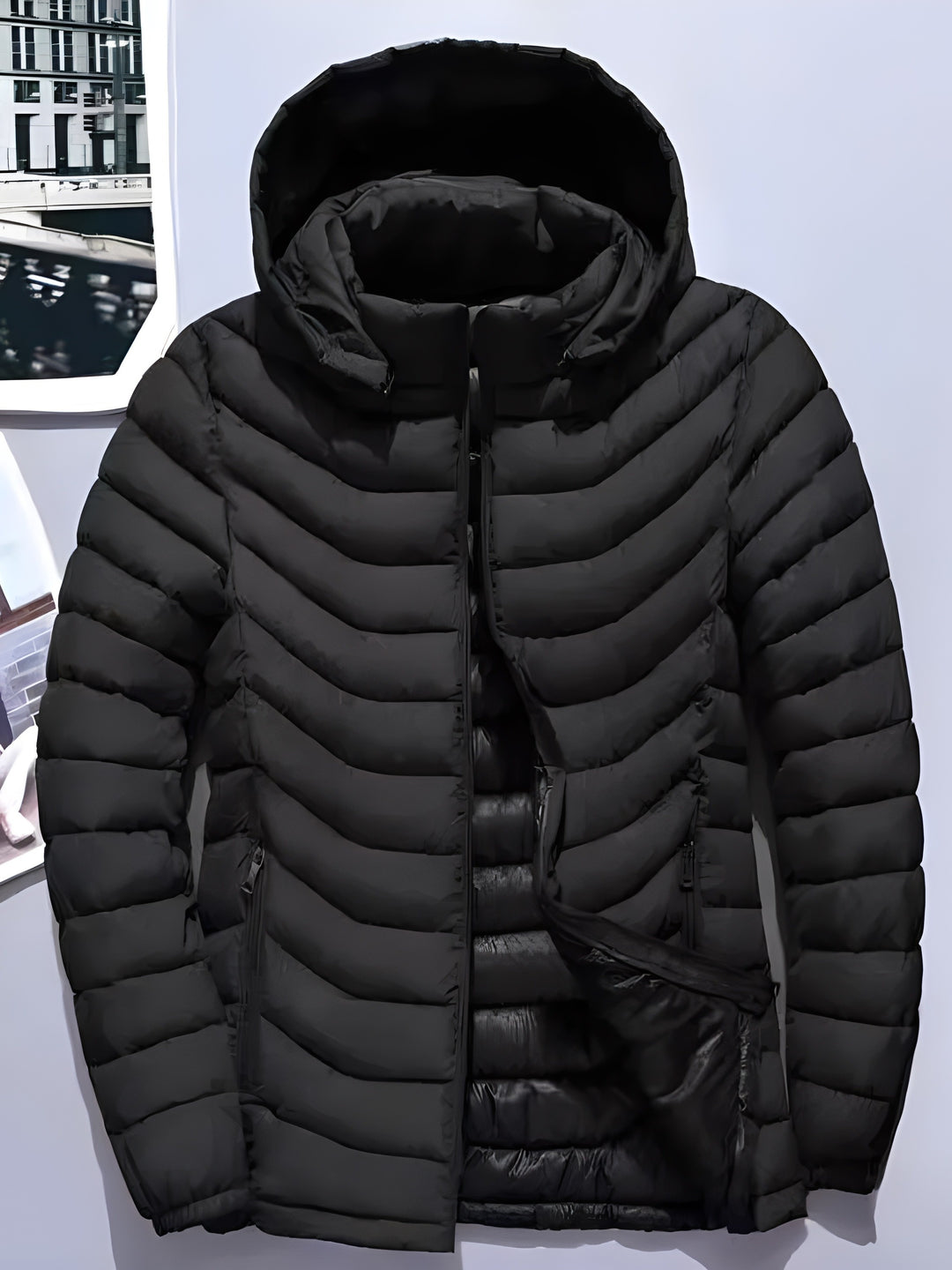 Silas | Hooded Quilted Puffer Jacket