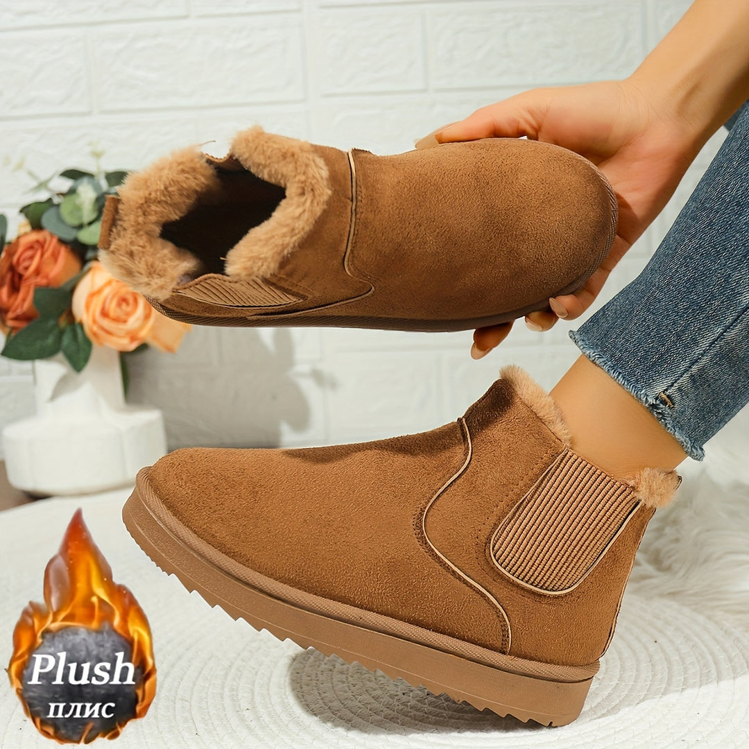Cassidy | Cozy Platform Ankle Boots