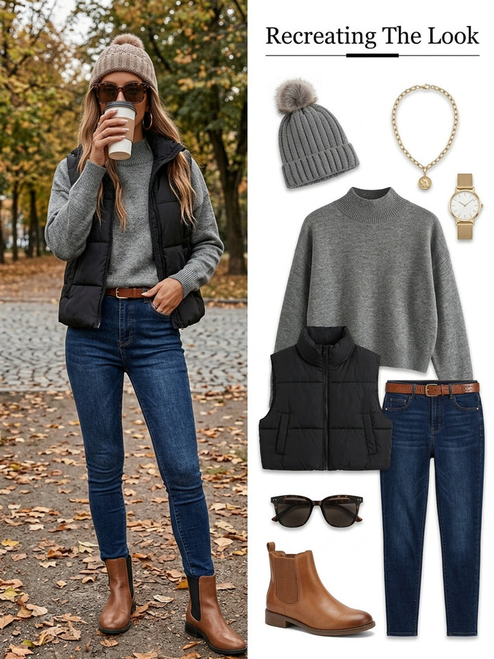 Annika | Refined Mock Neck Sweater