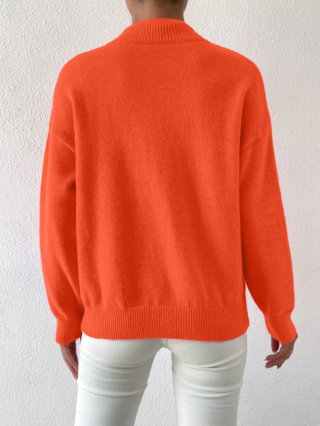 Annika | Refined Mock Neck Sweater
