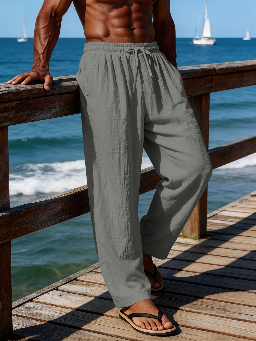 Jonah | Relaxed Straight-Leg Trousers