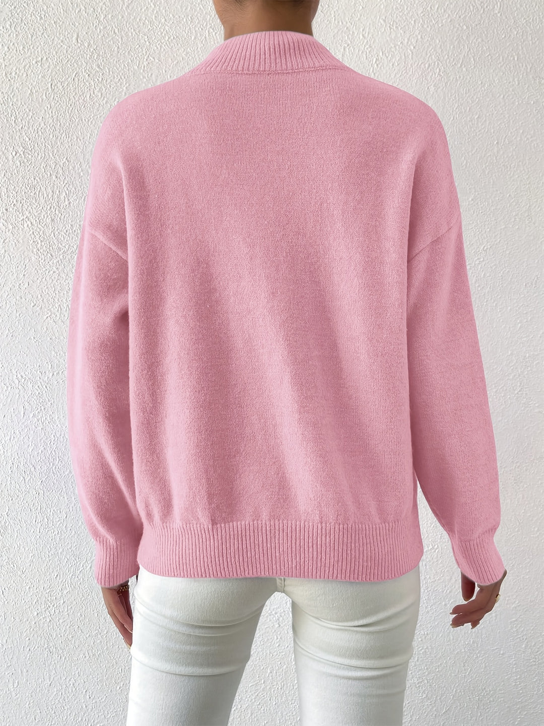 Annika | Refined Mock Neck Sweater