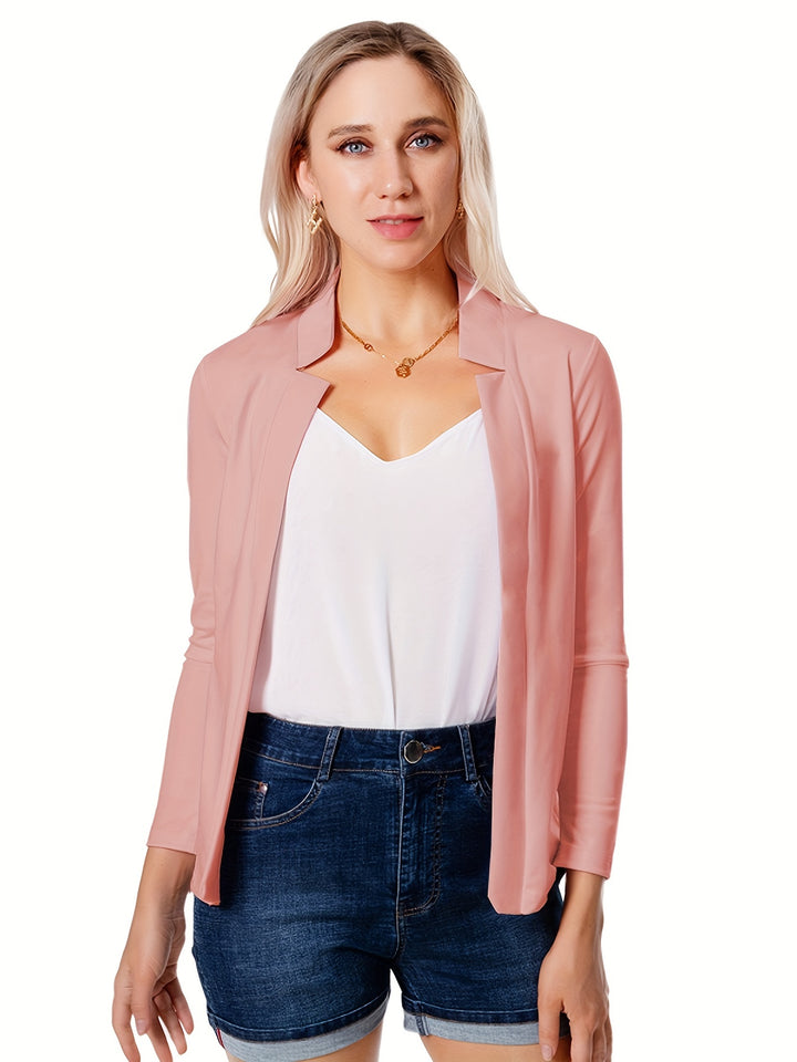 Yvonne | Open-Front Longline Jacket