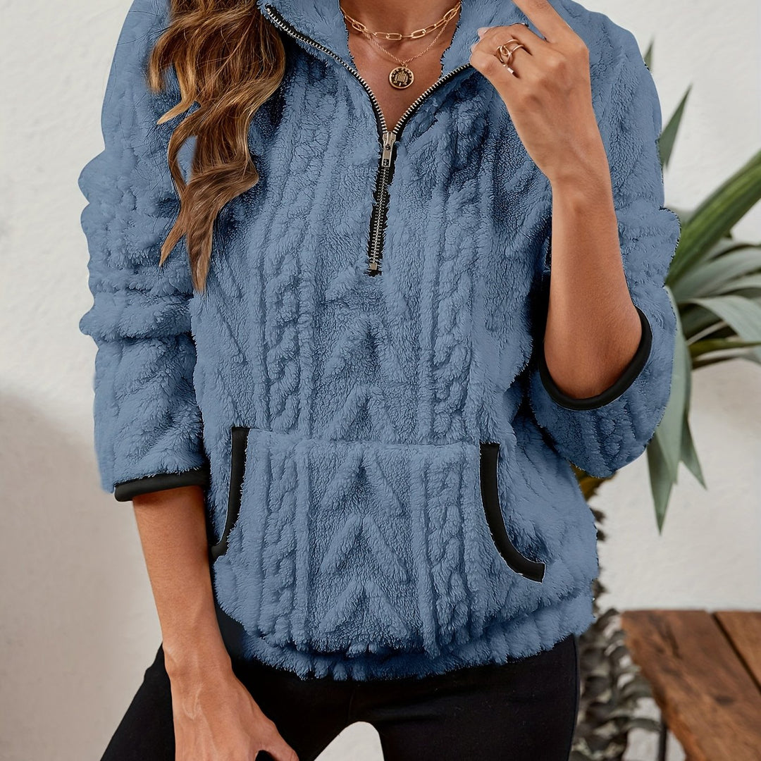 Regina | Cozy Half-Zip Pullover