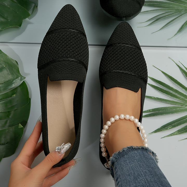 Delia | Pointed Comfort Flats