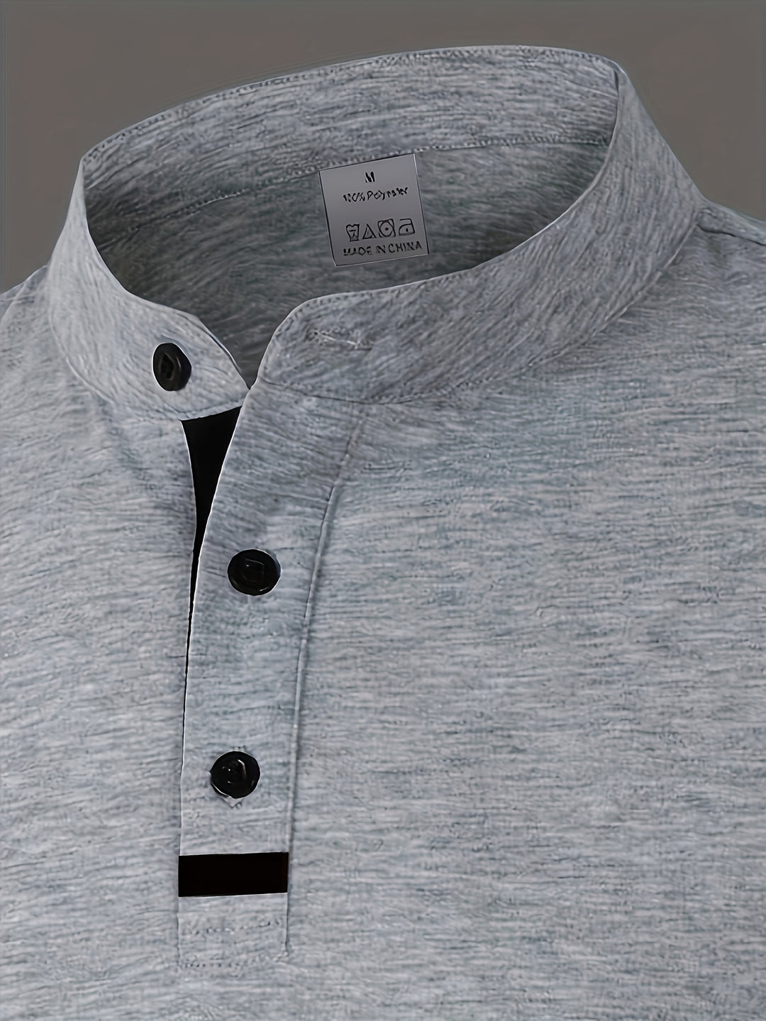 Gareth | Refined Long-Sleeve Henley Shirt