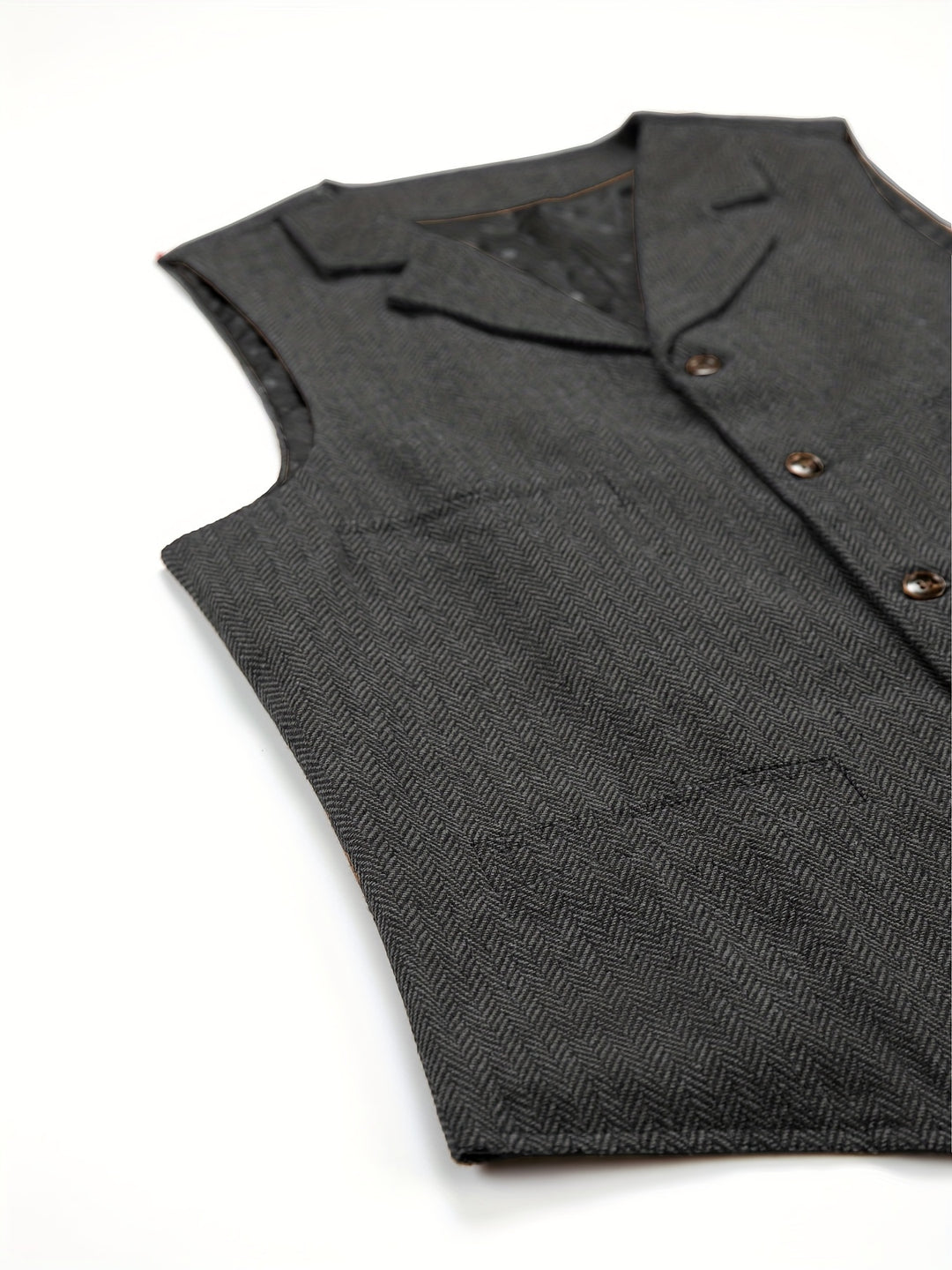 Waylon | Heritage Herringbone Vest
