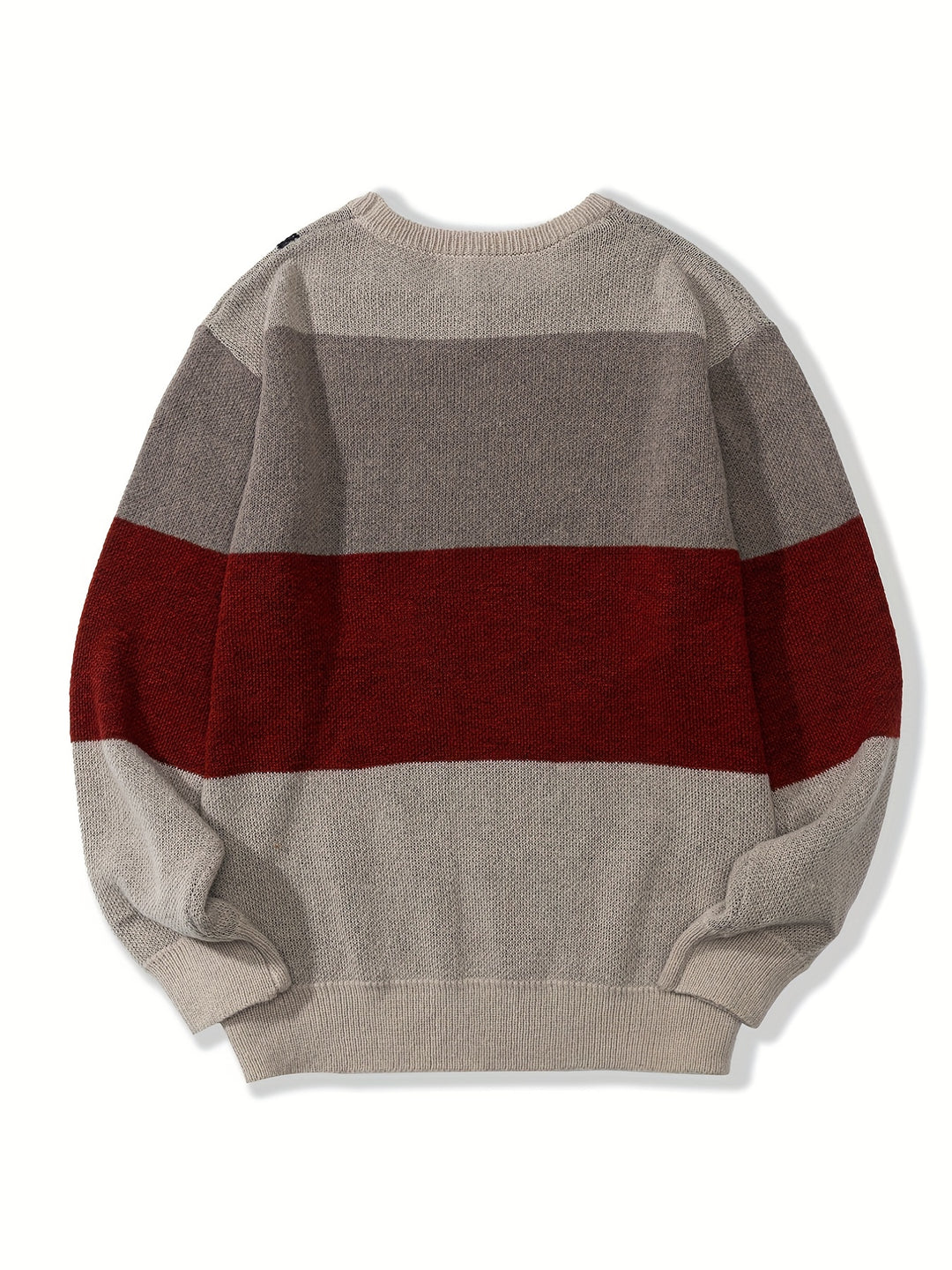 Edmund | Color Block Crewneck Sweater