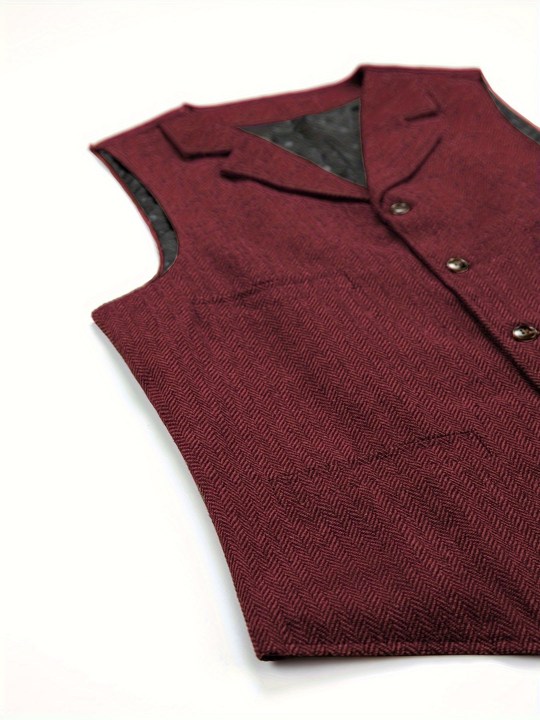 Waylon | Heritage Herringbone Vest