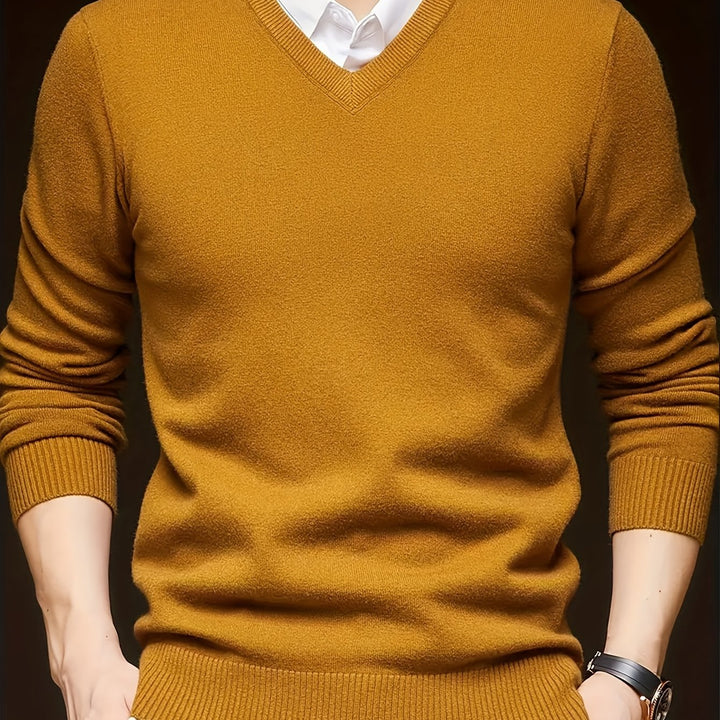 Alexander | Refined V-Neck Sweater