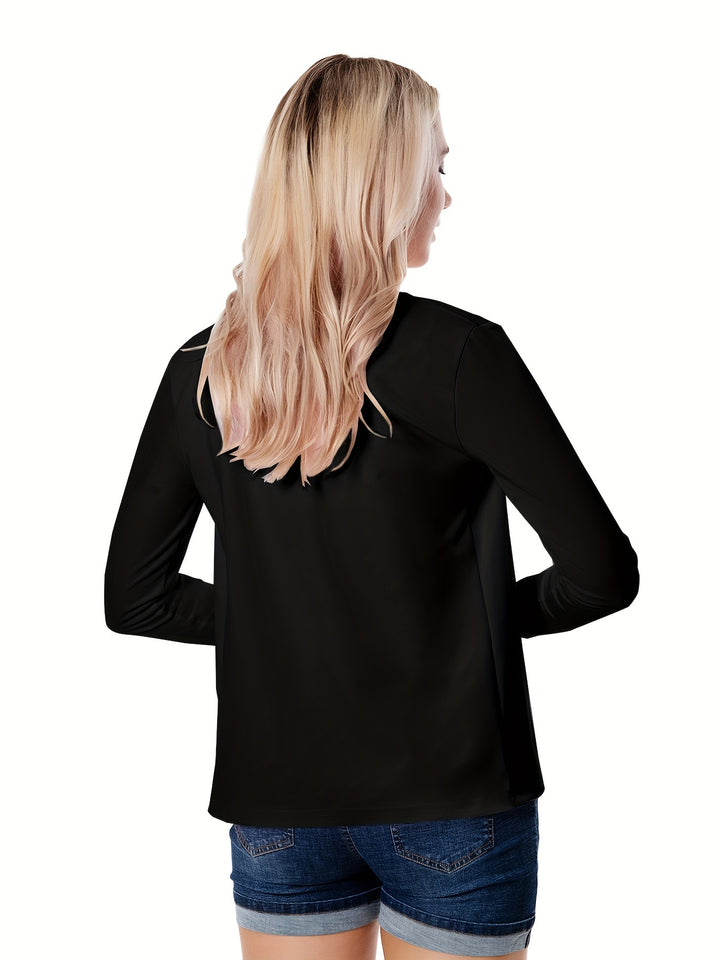 Yvonne | Open-Front Longline Jacket