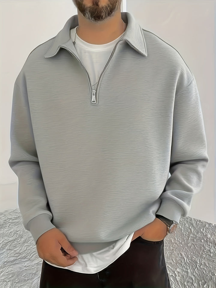 Hayden | Refined Half-Zip Sweatshirt