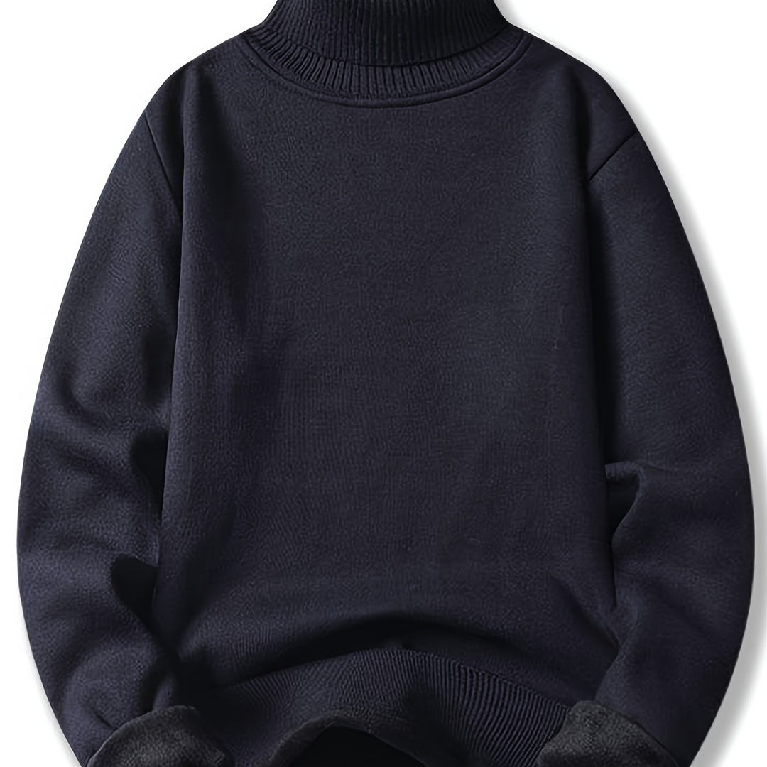 Edwin | Cozy High-Neck Pullover Sweater