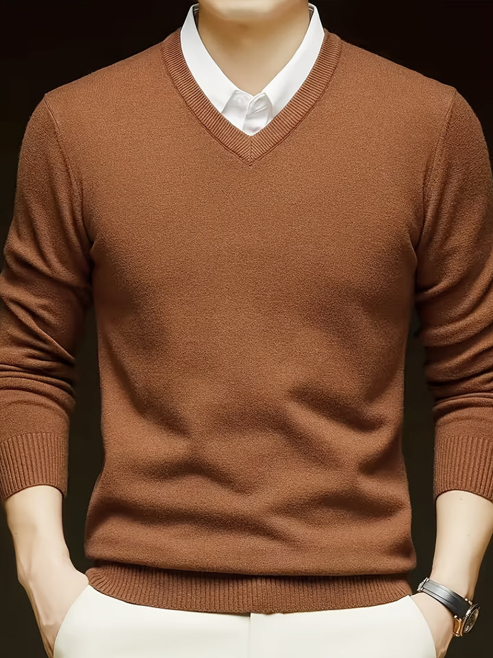 Vincent | Refined V-Neck Sweater