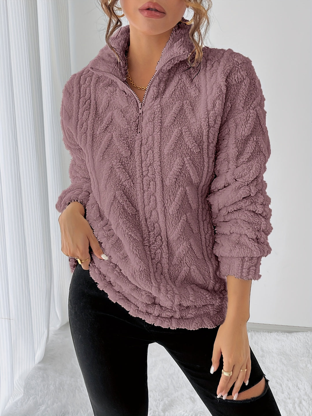Felicity | Cozy Textured Pullover