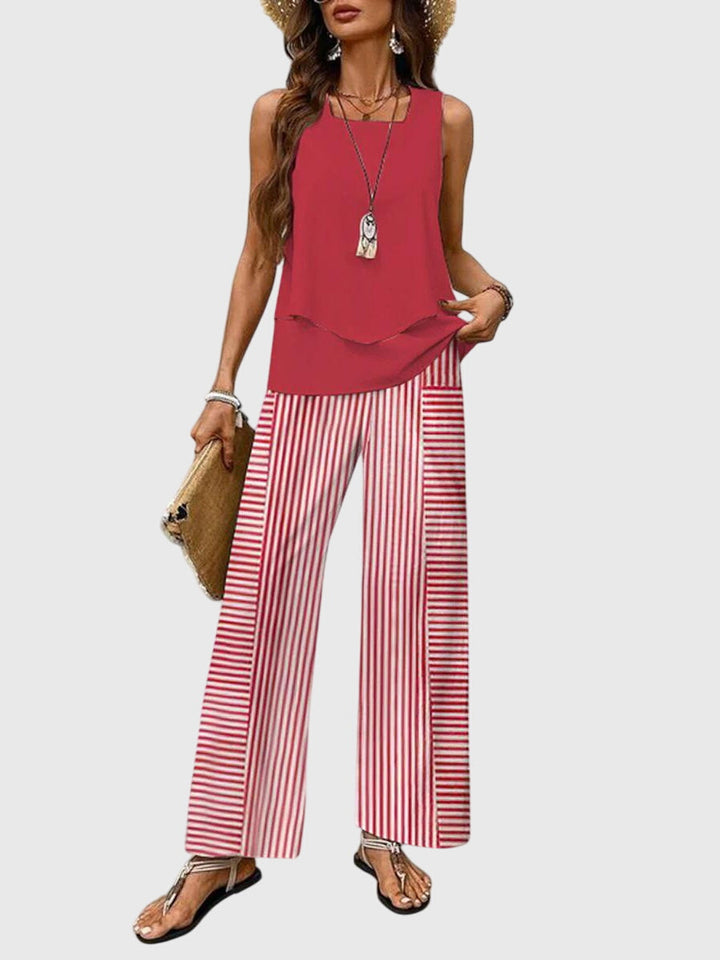 Brenda | Elegant Summer Two Piece Set