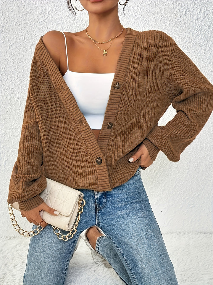 Winifred | Relaxed Button-Front Cardigan