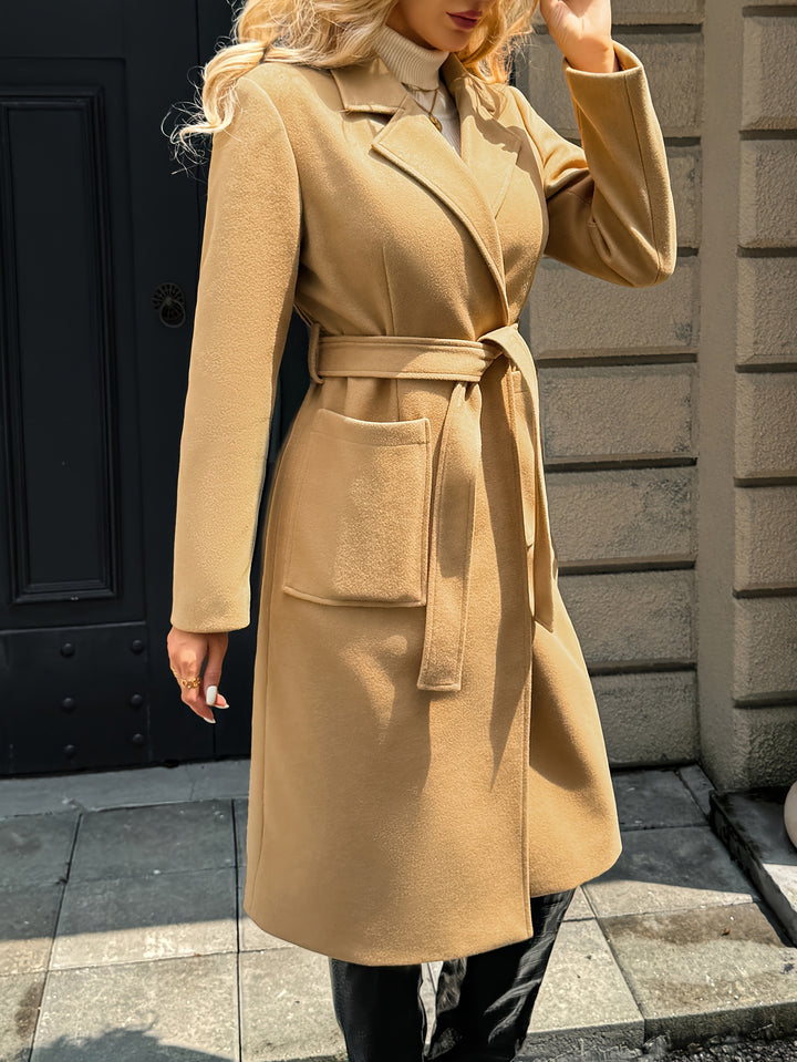 Loretta | Belted Longline Coat