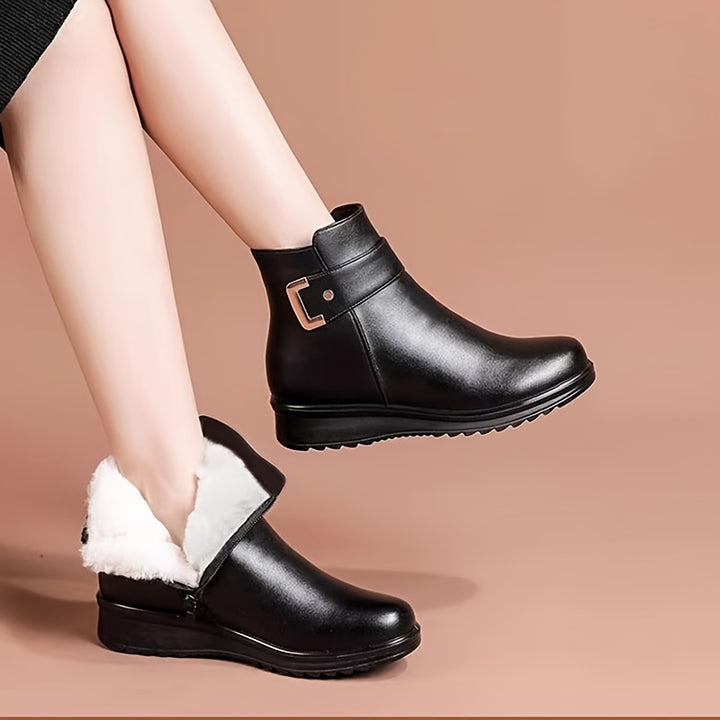 Bernice | Cozy-Lined Ankle Boots