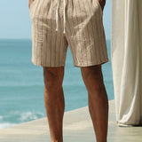 Owen | Striped Drawstring Shorts