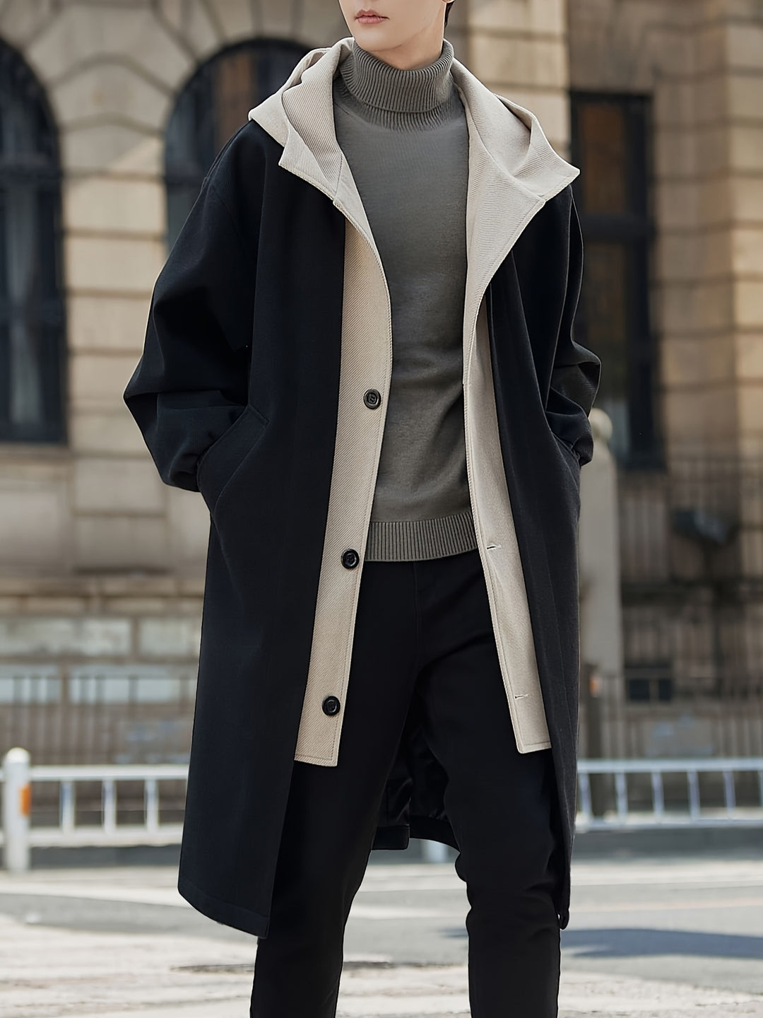 Calloway | Layered Mid-Length Coat