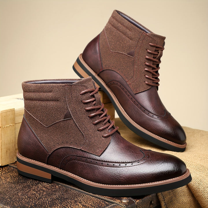 Maurice | Classic Brogue Ankle Boots