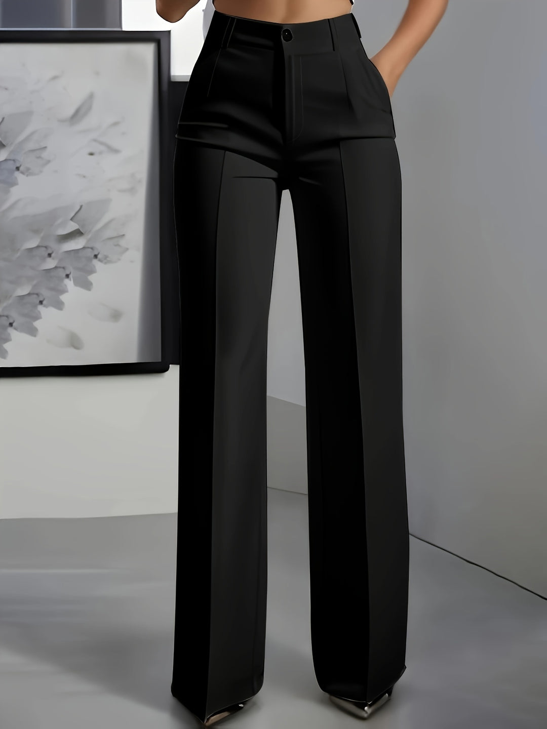 Priya | Tailored Wide-Leg Trousers