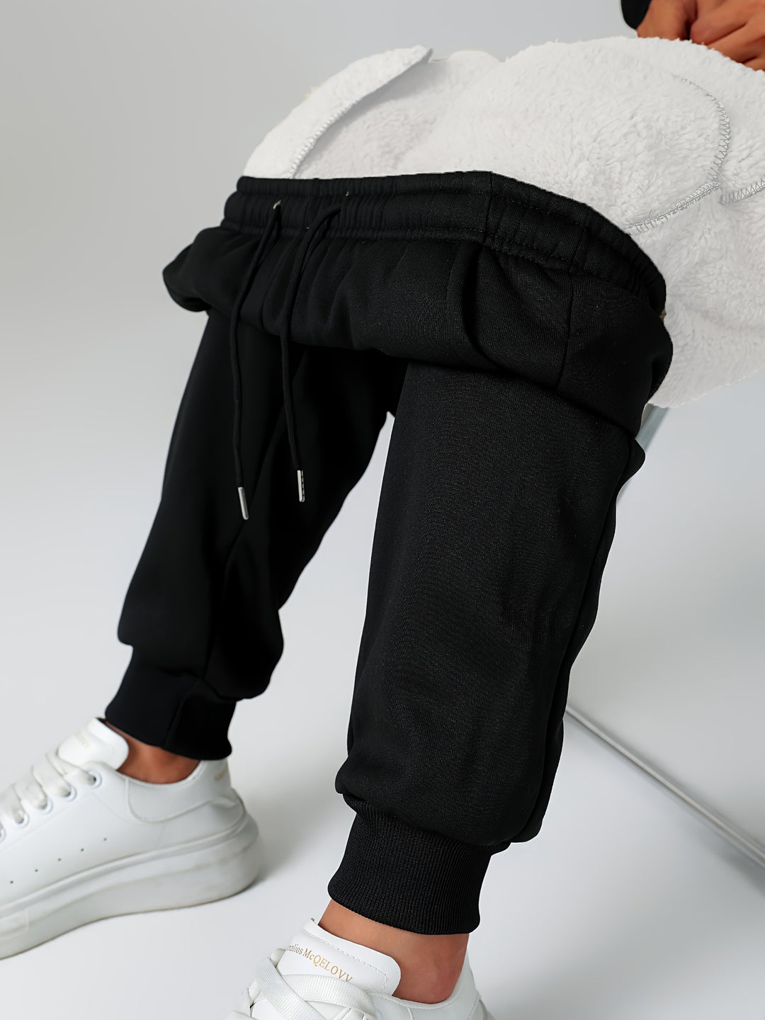 Heather | Cozy Cuffed Lounge Joggers
