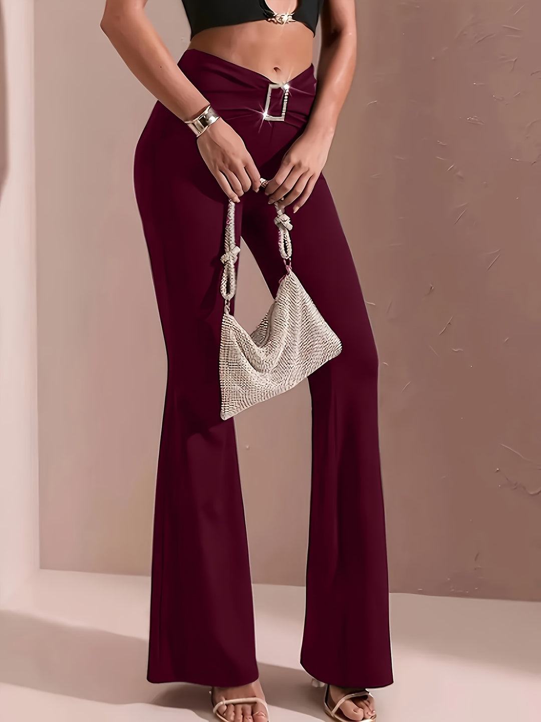 Susanna | High-Waisted Flared Pants