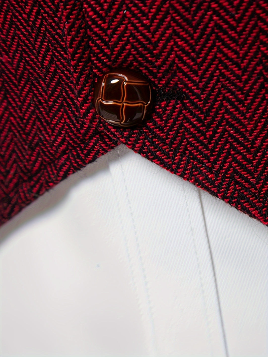 Winslow | Herringbone Single-Breasted Vest