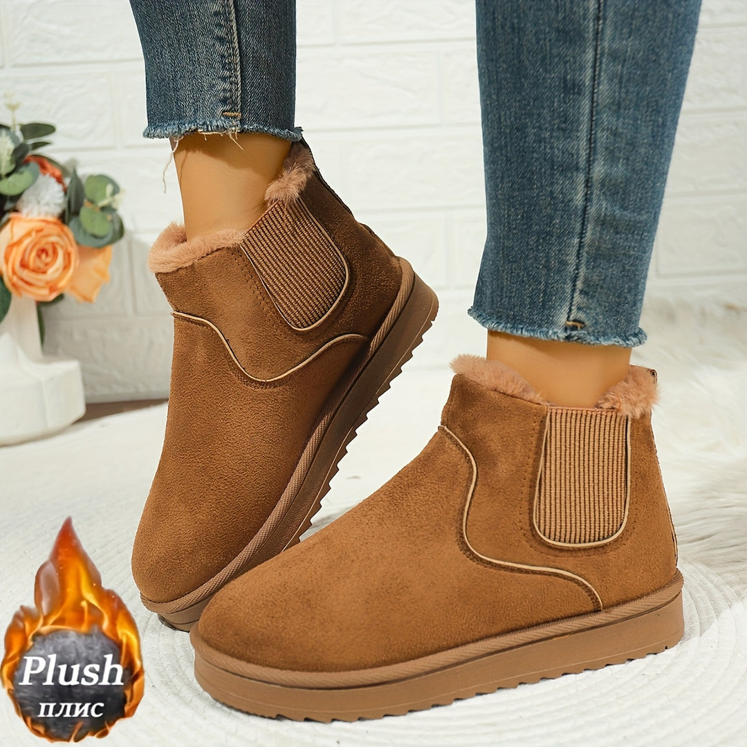 Cassidy | Cozy Platform Ankle Boots
