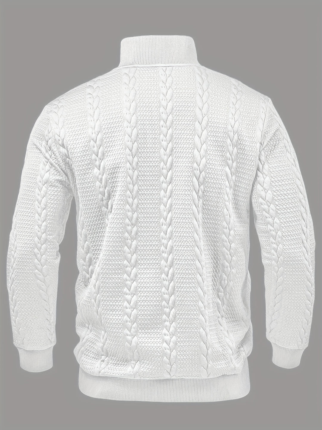 Callahan | Textured Button-Neck Pullover