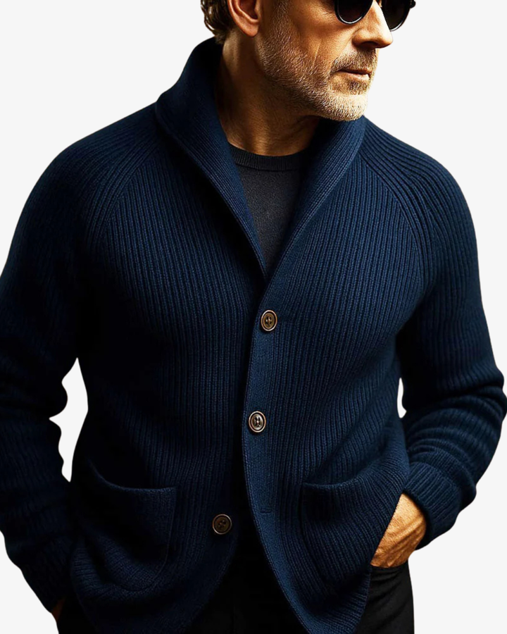Elliot | Classic Button Front Cardigan