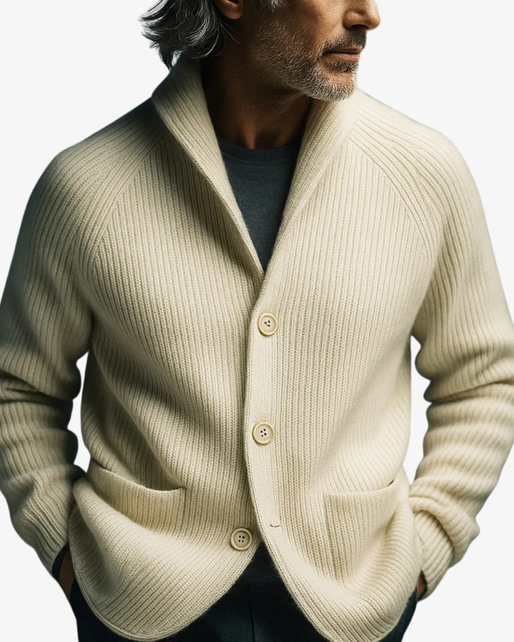 Elliot | Classic Button Front Cardigan