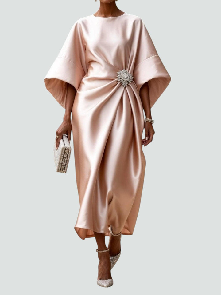 Eliza | Elegant Draped Evening Dress