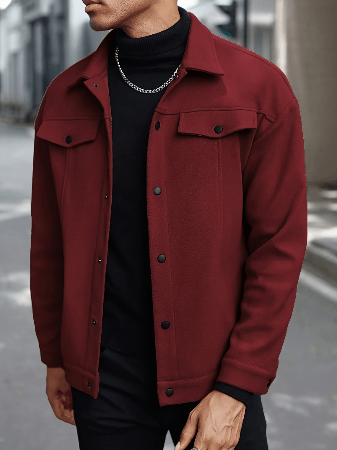 Lincoln | Classic Button-Up Jacket