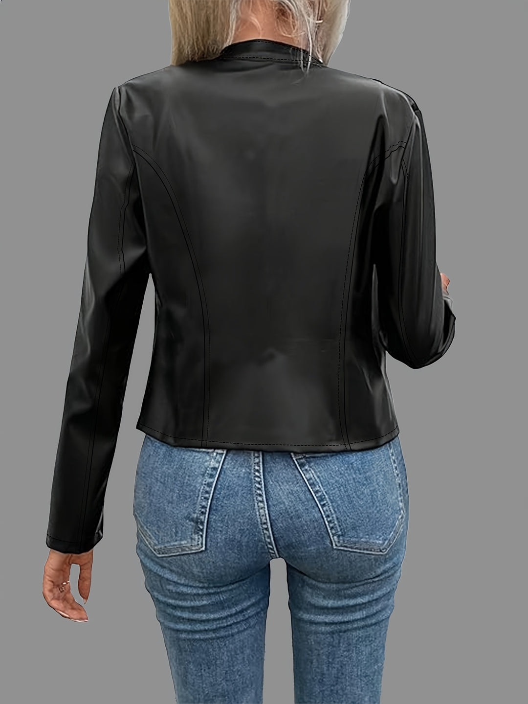 Nadine | Sleek Zip-Front Jacket