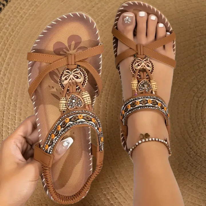 Valerie | Elegant Supportive Strap Sandals