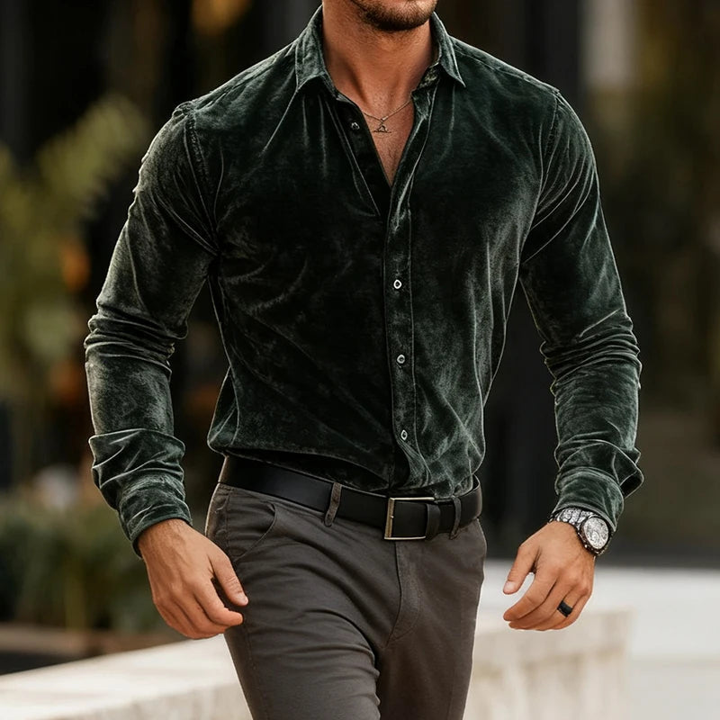 Reginald | Refined Evening Button Shirt