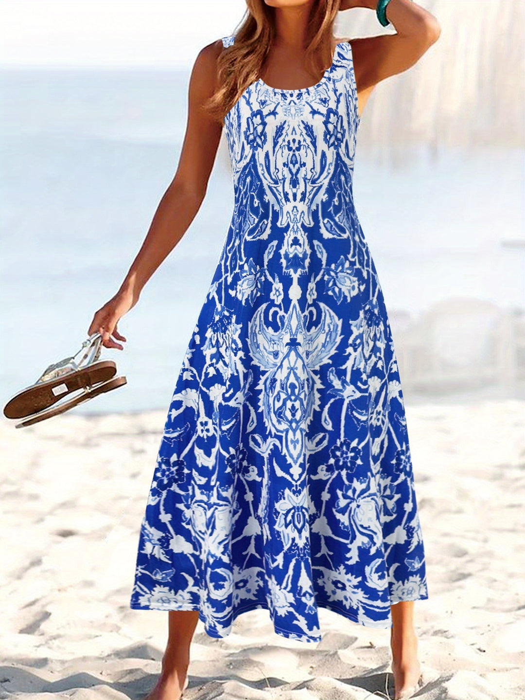 Josie | Flowing Floral Maxi Dress