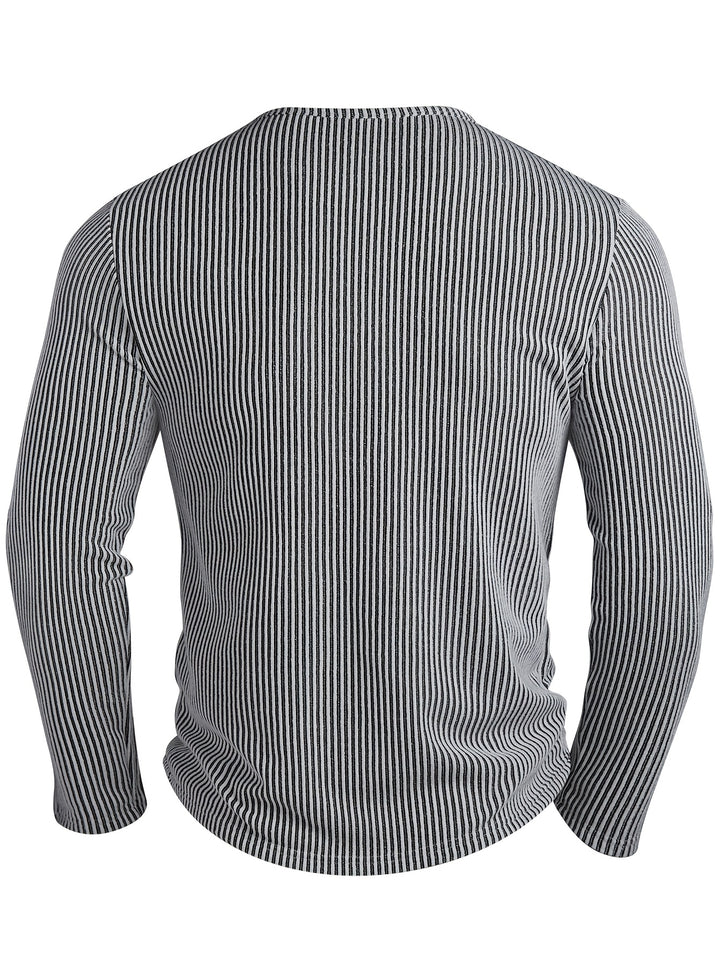 Callahan | Ribbed Long-Sleeve Henley
