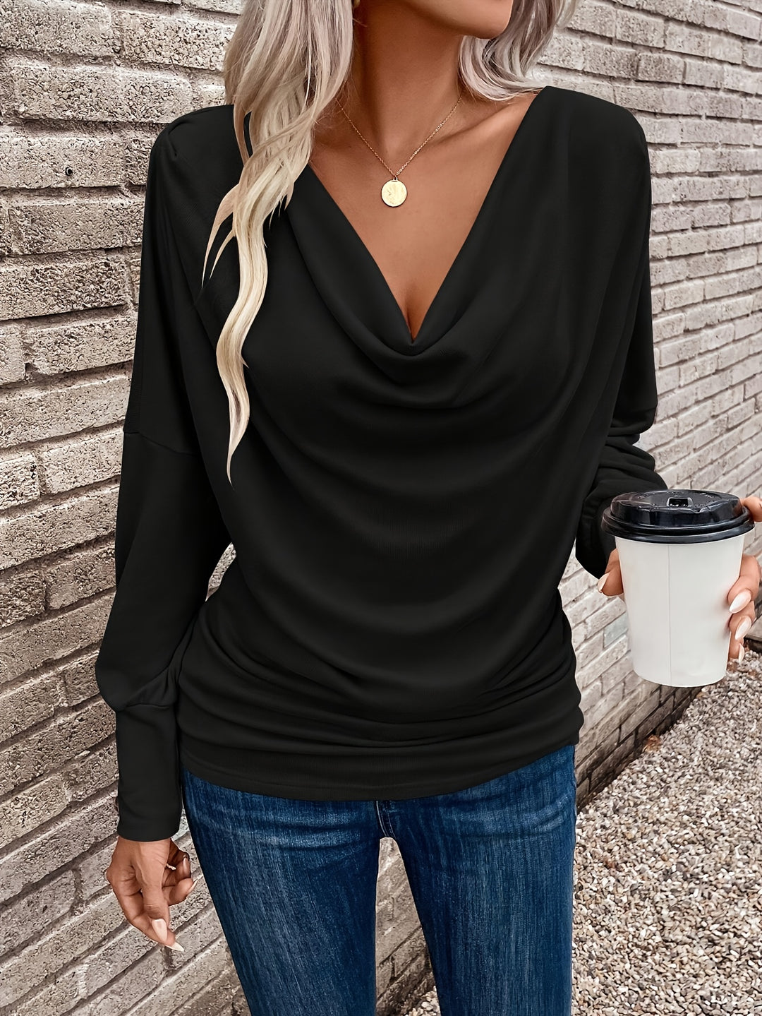 Penelope | Relaxed Everyday Long Sleeve Top