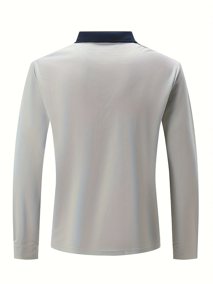 Fletcher | Refined Zip-Collar Polo Shirt