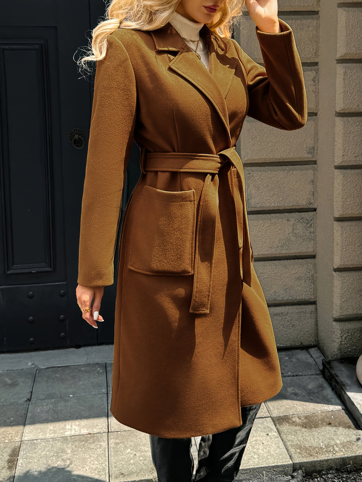 Loretta | Belted Longline Coat